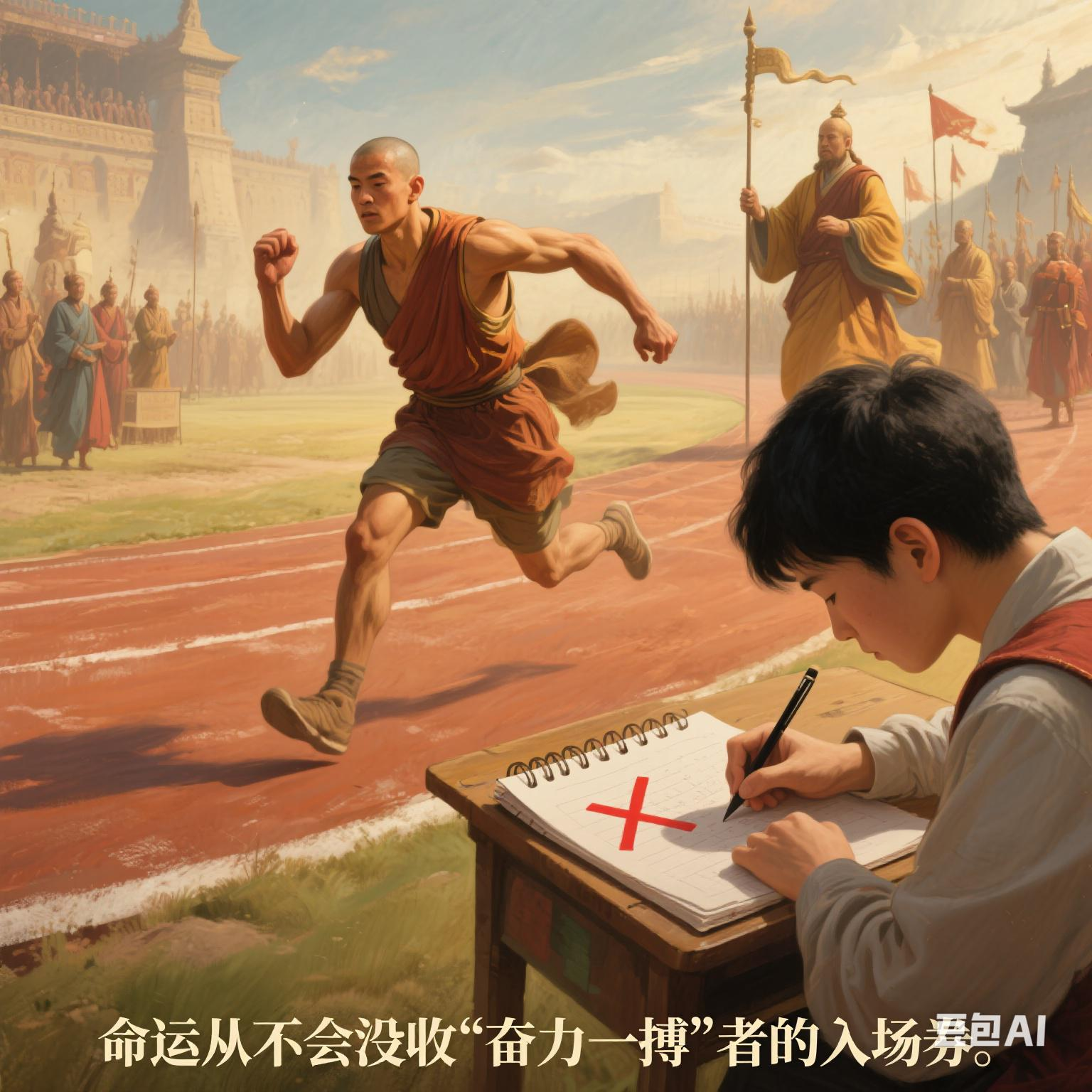 运动场上瞬息万变,胜负成败转瞬即逝 运动场上瞬息万变,胜负成败转瞬即逝